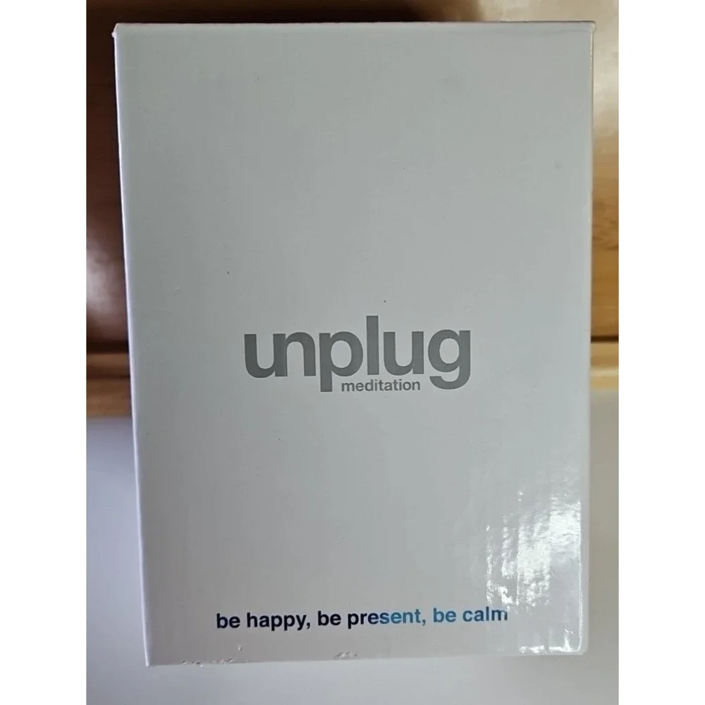 UNPLUG Meditation Ultrasonic Aromatherapy Diffuser Essential Oil Humidifier *NIB